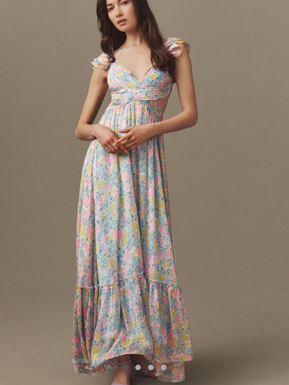 ASTR The Label Floral Maxi Dress size 1X